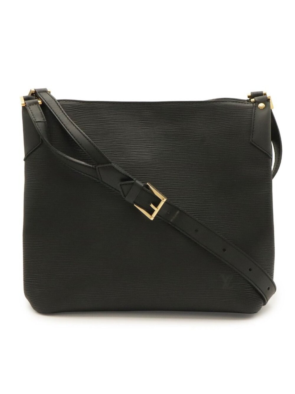 Louis Vuitton Epi Mandala MM Shoulder Bag Noir Black